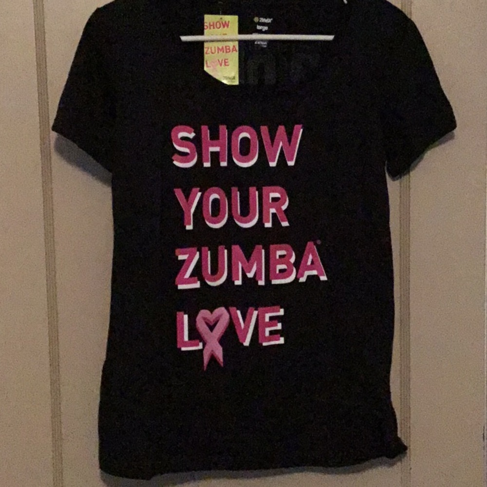 Zumba Party in Pink T-shirt